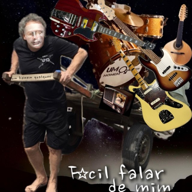 Capa do álbum Fácil Falar de Mim
